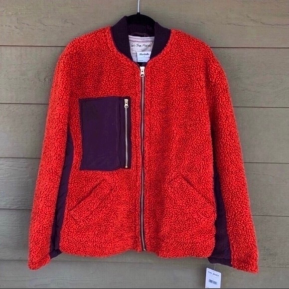 Free People Rivington Sherpa Jacket Size S - Picture 2 of 7